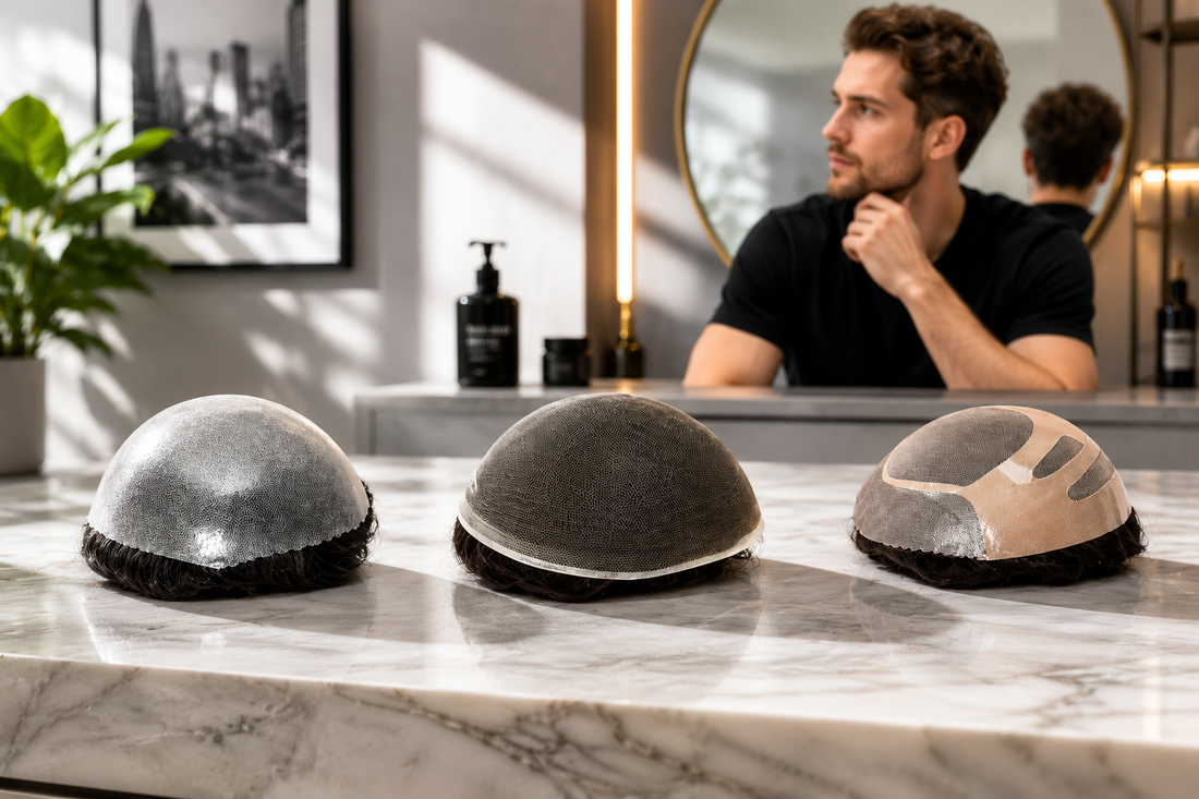 Lace vs Skin vs Mono Hair Systems: Which Base Material Is Right for You?