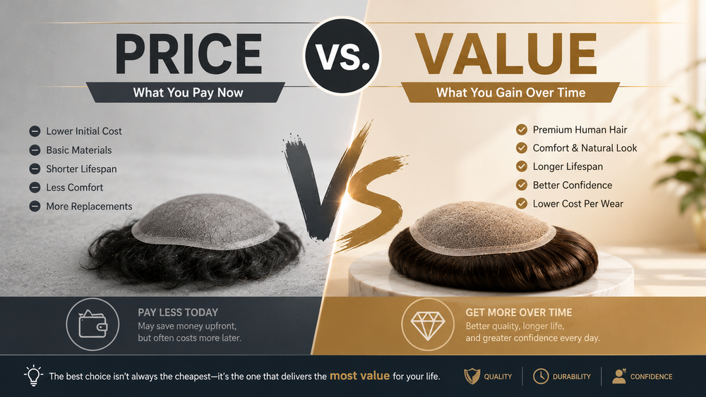How to Get the Best Value When Buying a Hair System