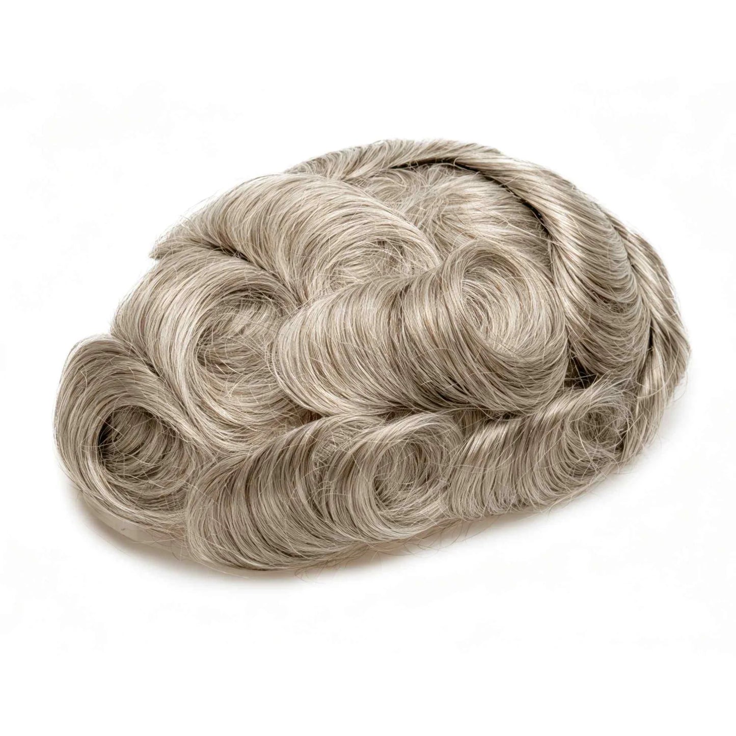 Full French Lace Men's Lace Toupee Full French Lace Base Suitable for Humid Climate