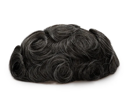Full French Lace Men's Lace Toupee Full French Lace Base Suitable for Humid Climate