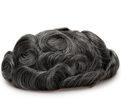 Full French Lace Men's Lace Toupee Full French Lace Base Suitable for Humid Climate