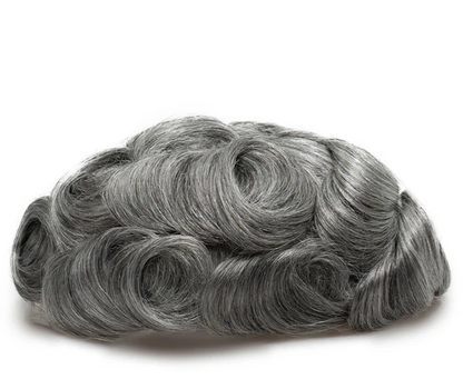 Full French Lace Men's Lace Toupee Full French Lace Base Suitable for Humid Climate