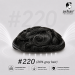 laceUltra Thin 0.02-0.03mm V Loop  Mens Hair System Ultra Thin Skin Full V-loop, Natural, Transparent, Soft