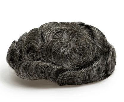 Full French Lace Men's Lace Toupee Full French Lace Base Suitable for Humid Climate