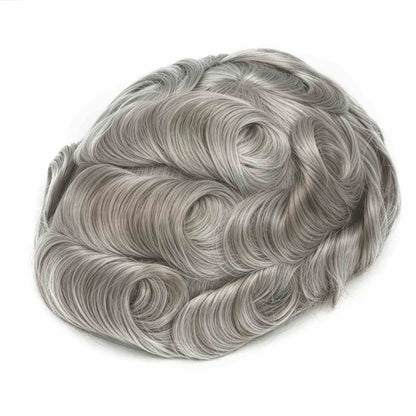 Full French Lace Men's Lace Toupee Full French Lace Base Suitable for Humid Climate