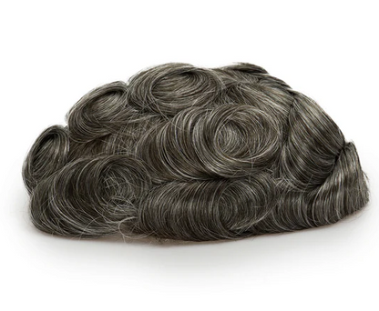 Full French Lace Men's Lace Toupee Full French Lace Base Suitable for Humid Climate