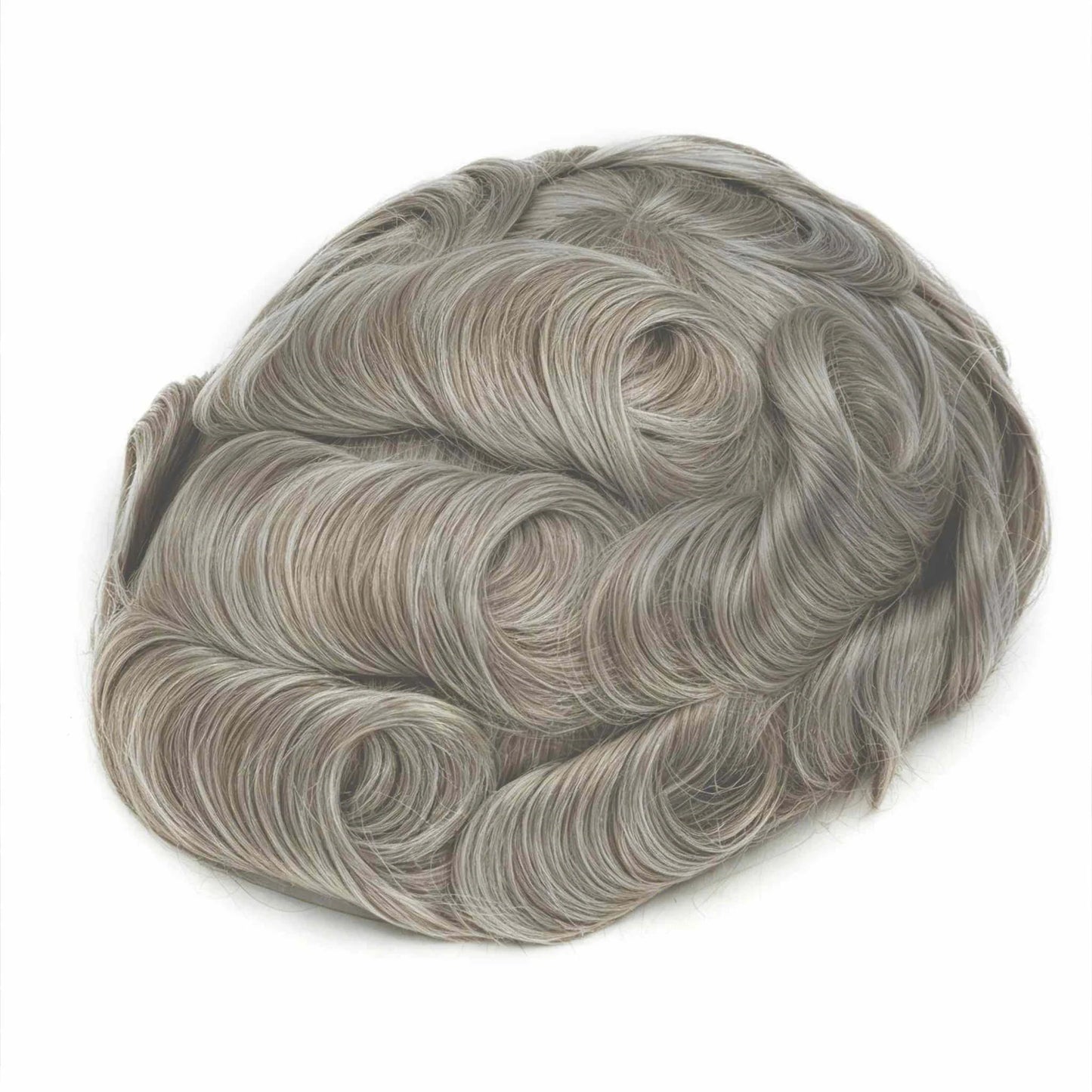 Full French Lace Men's Lace Toupee Full French Lace Base Suitable for Humid Climate