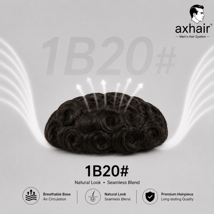 laceUltra Thin 0.02-0.03mm V Loop  Mens Hair System Ultra Thin Skin Full V-loop, Natural, Transparent, Soft