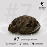 laceUltra Thin 0.02-0.03mm V Loop  Mens Hair System Ultra Thin Skin Full V-loop, Natural, Transparent, Soft