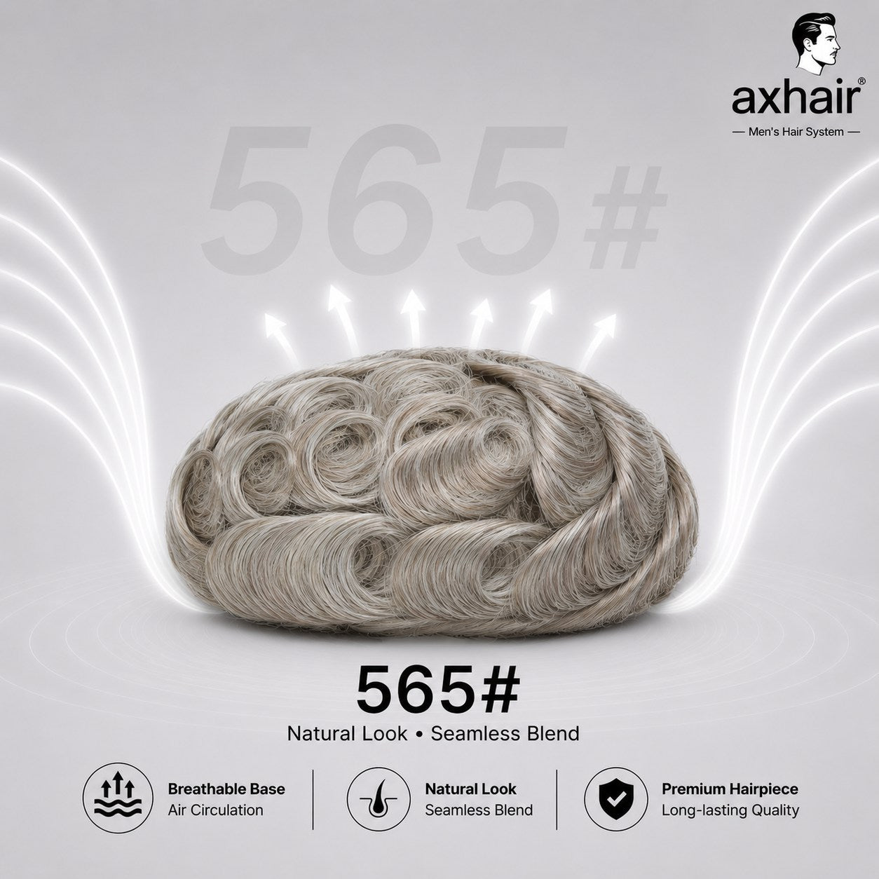 Full Swiss Lace: Hair System for Bald Men  Full Swiss Lace Base | Best for Active Lifestyle